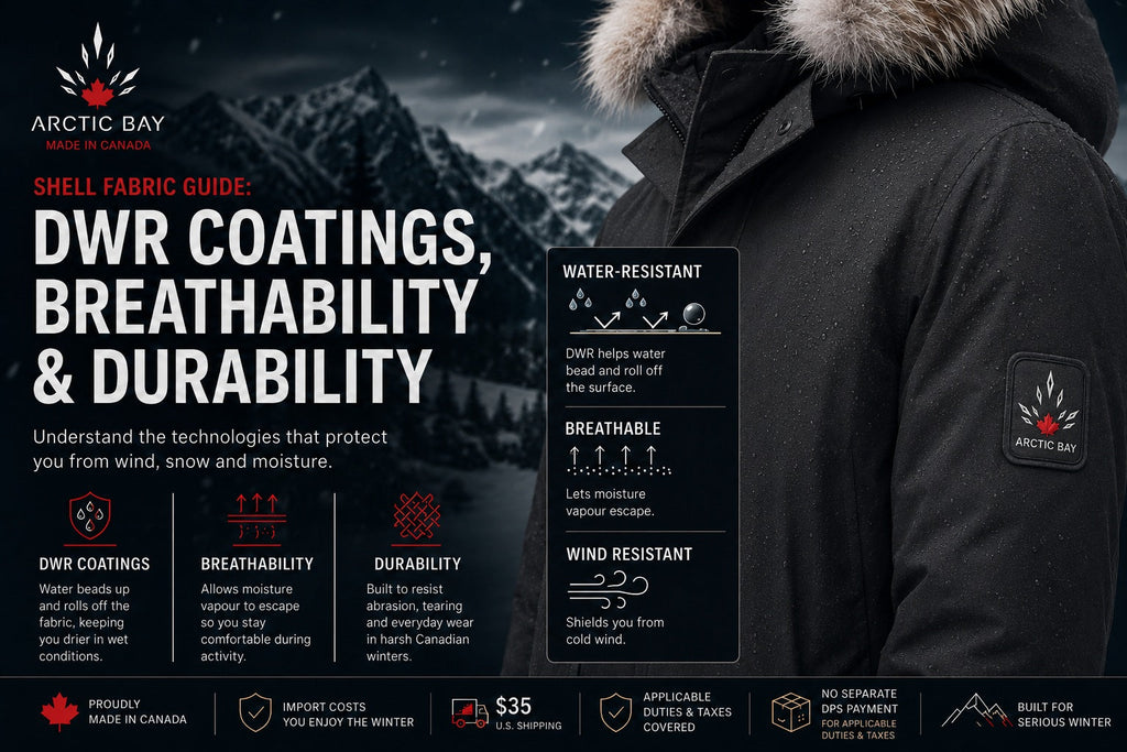 Shell Fabric Guide: DWR Coatings, Breathability & Durability