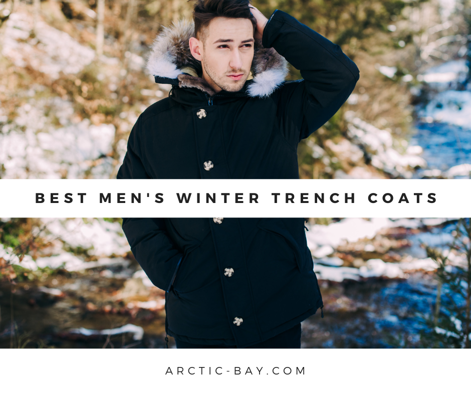 Autumn winter trench coat men ticked jackets