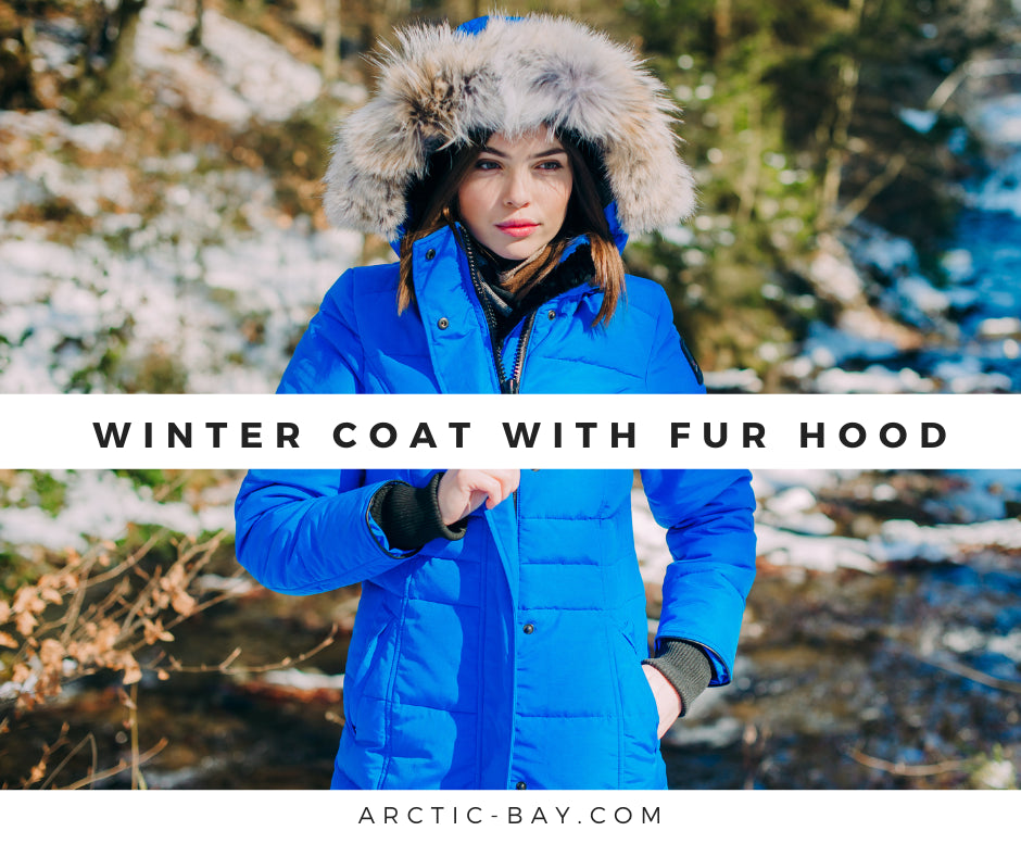 Winter Coat With Fur Hood