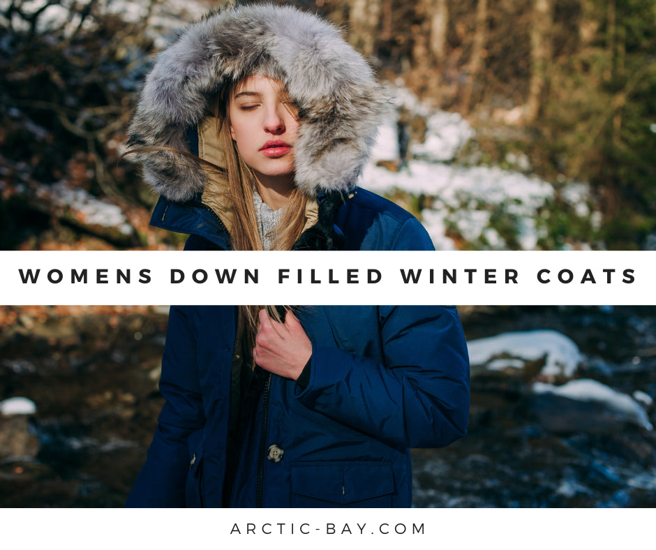 Womens Down Filled Winter Coats