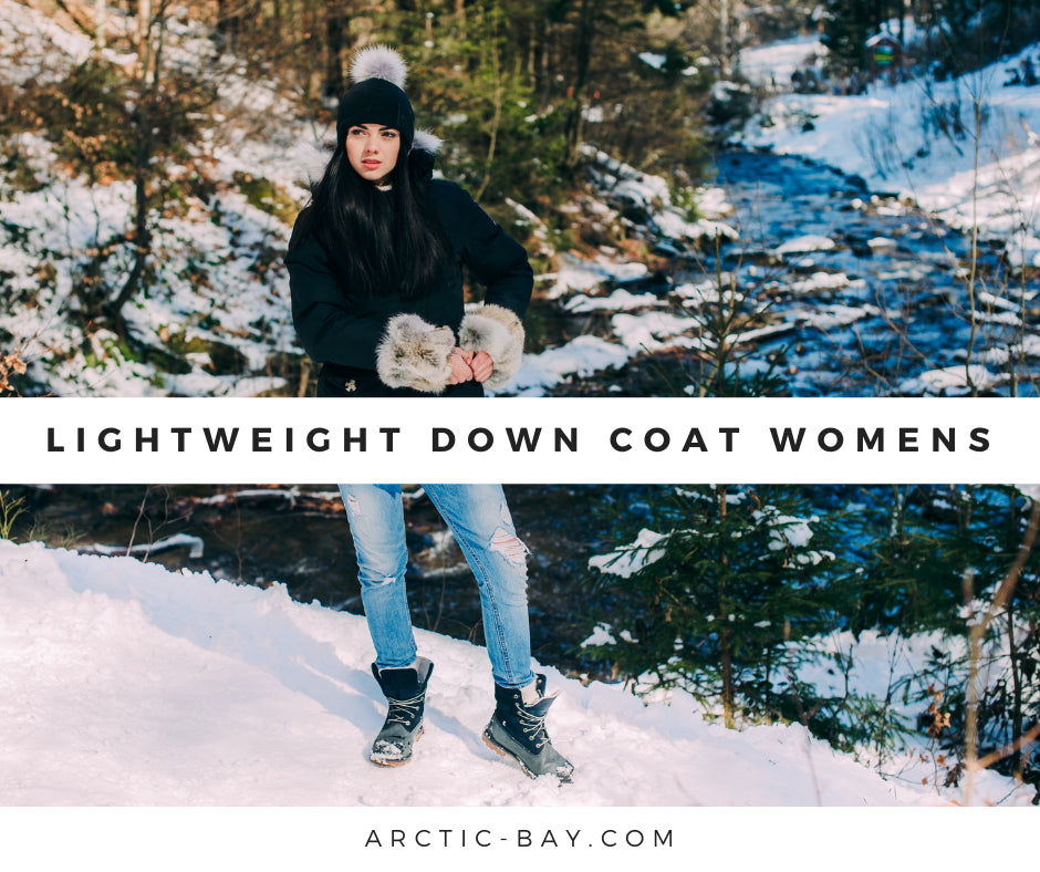 Lightweight Down Coat Womens