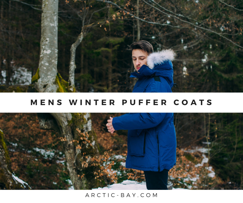 Mens Winter Puffer Coats