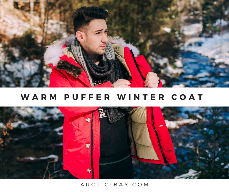 Warm Puffer Winter Coat
