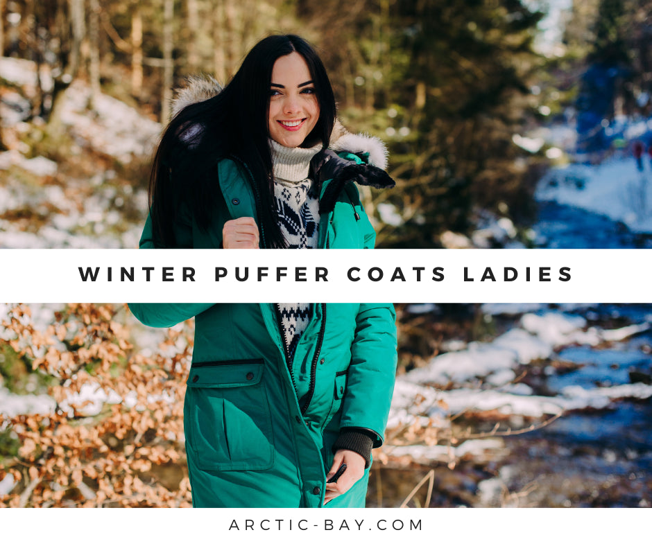 Winter Puffer Coats Ladies