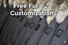 Free Fur Customization— Your Arctic Bay Down Jacket, Your Choice
