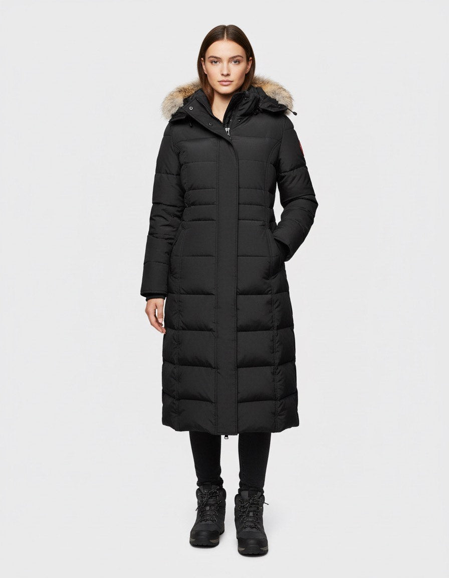 Arctic Bay Belleville Parka styled for cold-weather layering