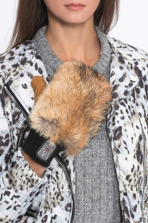 Coyote Fur Mitts | Winter accessories | Arctic Bay - Made in Canada