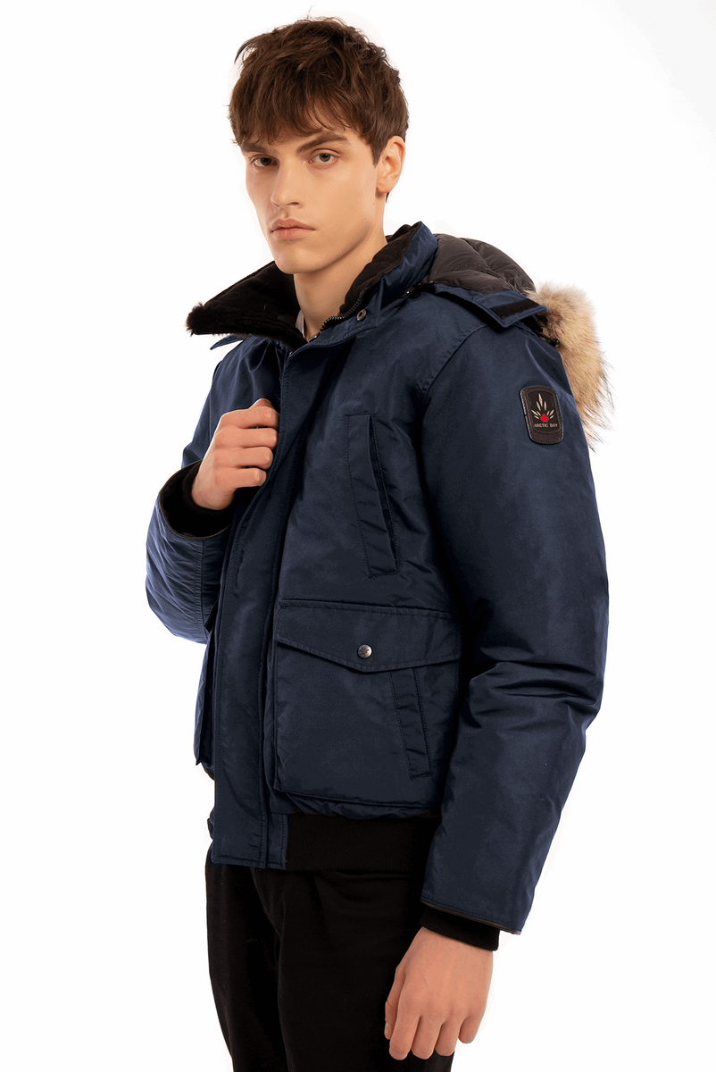 Inuvik Bomber Jacket for Men Mens Winter Bomber Jackets Canada Arctic Bay
