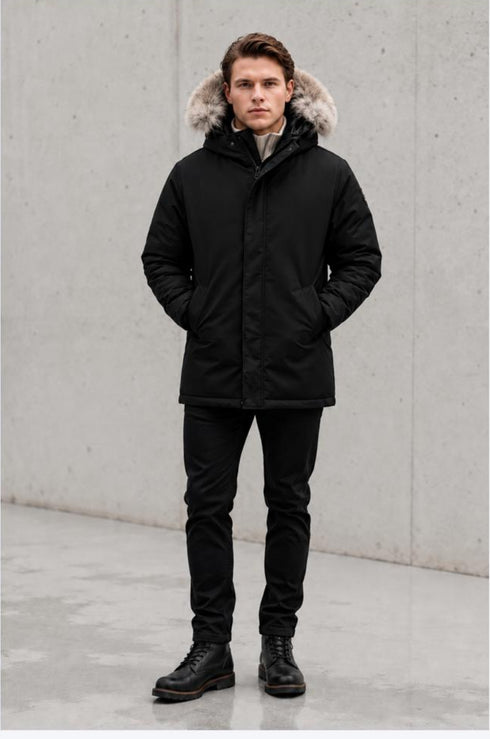 Arctic Bay Montreal Parka (2026/27) in Black