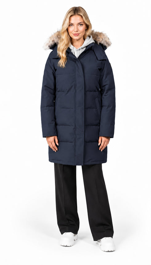 Arctic Bay Kawartha Parka in Dark Navy