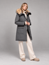 Arctic Bay Mirabella Parka in Steel Grey three-quarter view