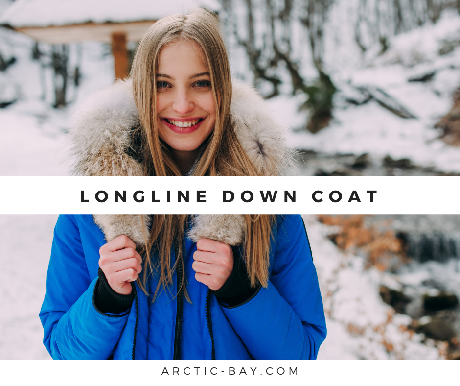 Longline Down Coat Arctic Bay