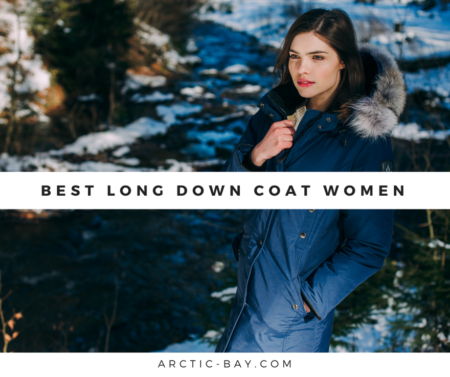 Best Long Down Coat Women Arctic Bay