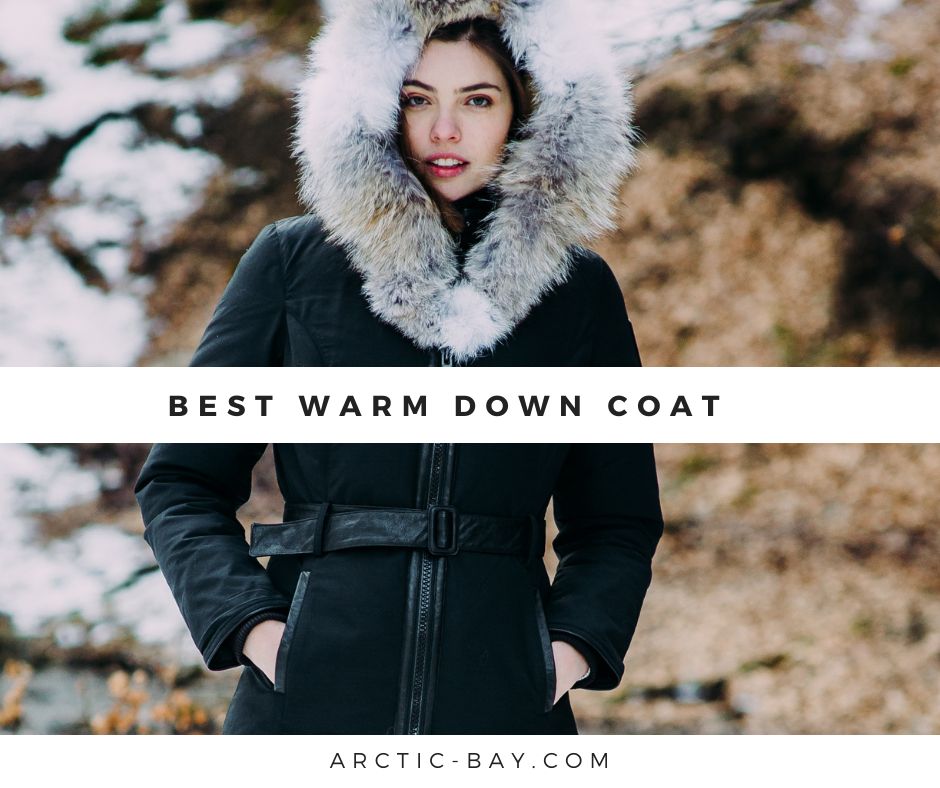 Best Warm Down Coat Arctic Bay