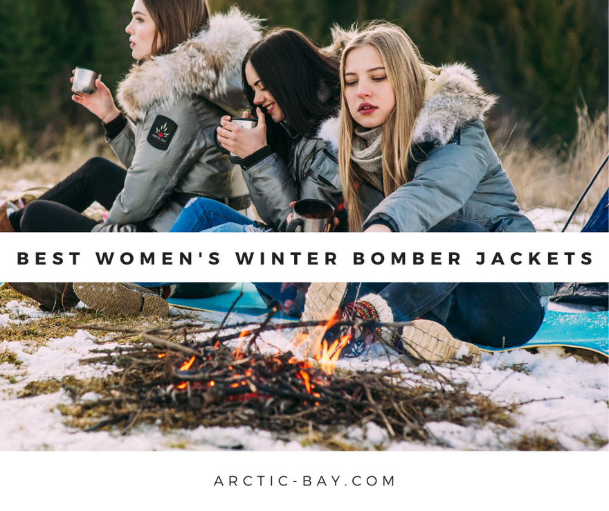Best Women's Winter Bomber Jackets Arctic Bay