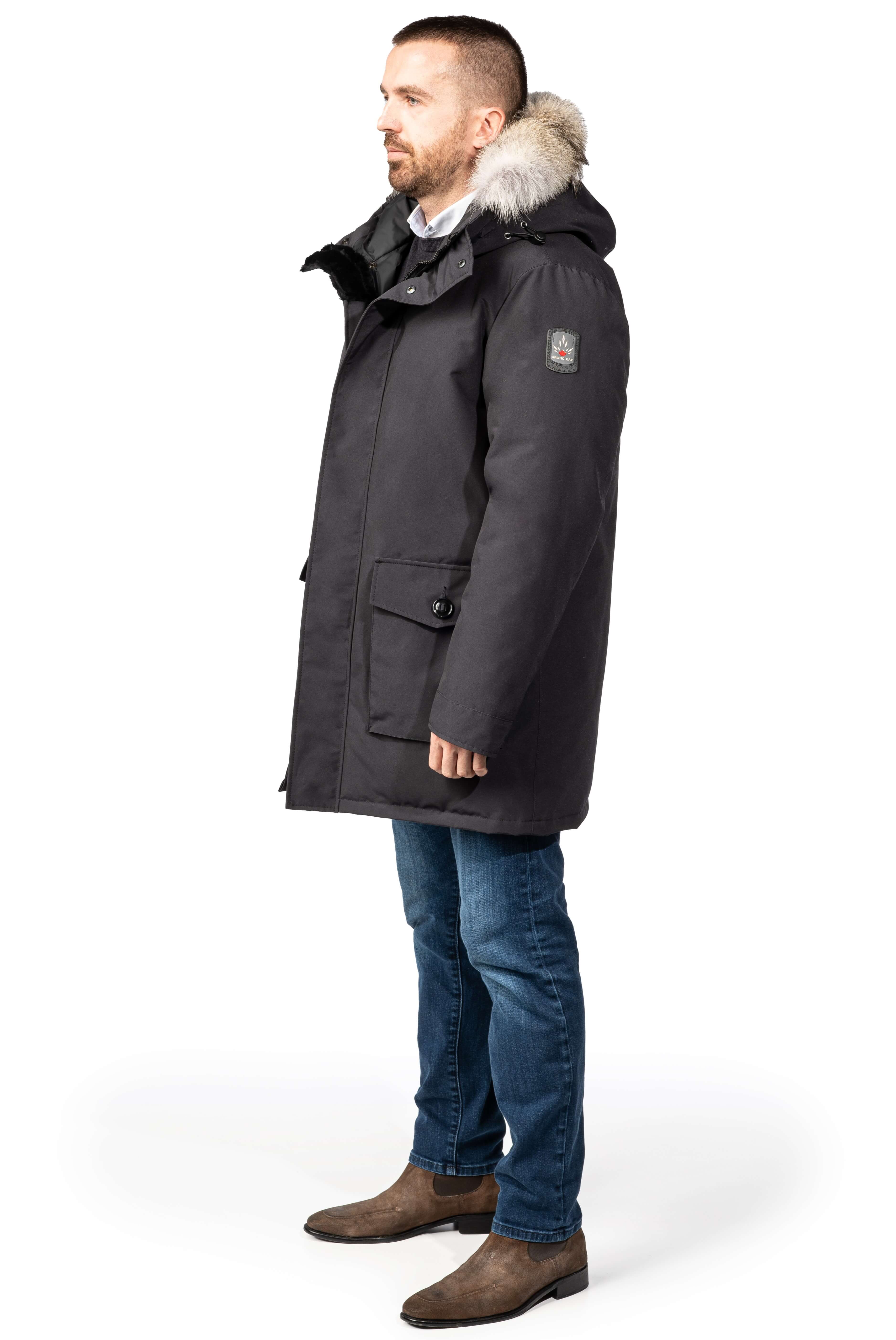 Calgary Men Calgary Parka | Calgary Fur Parka for Men | Men's Winter Down Parka ...