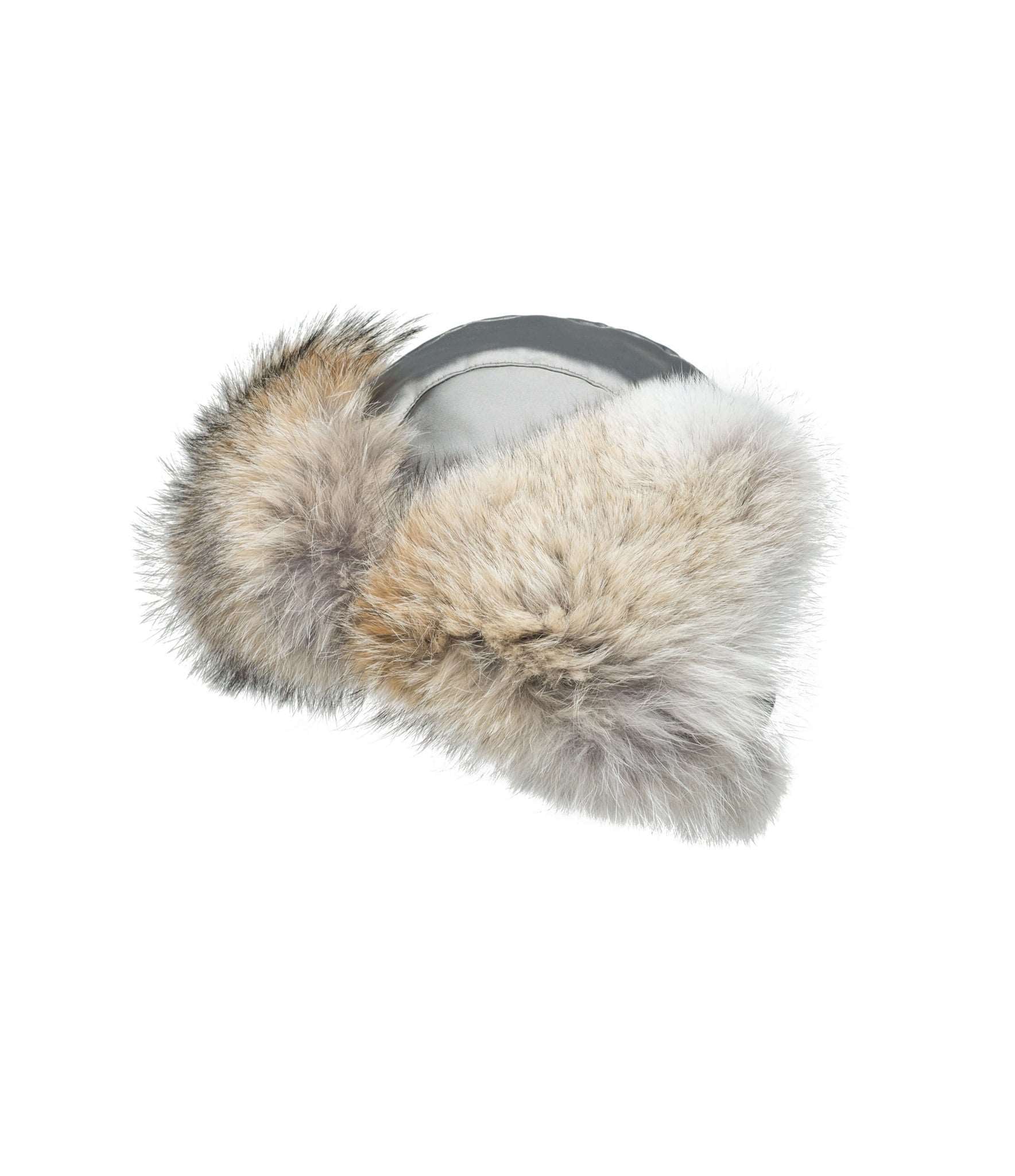 Coyote Aviator Hat | Canada Made Coyote Fur Aviator Hat for Winters Coyote / Truenorth / Pink