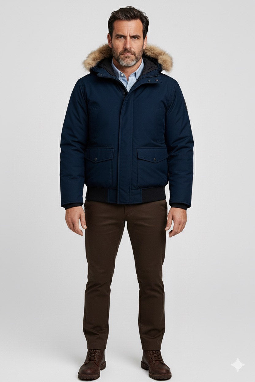 Inuvik Bomber Jacket for Men | Mens Winter Bomber Jackets Canada