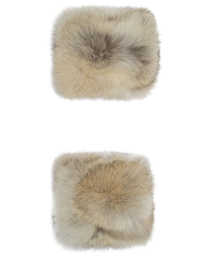 Coyote Fur Cuffs | Winter accessories | Arctic Bay - Made in Canada
