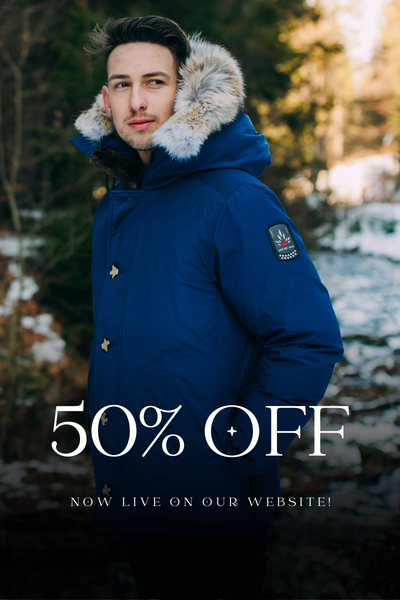 Toronto Parka for Mens Men s Down Parkas and Winter Coats Truenorth Black S