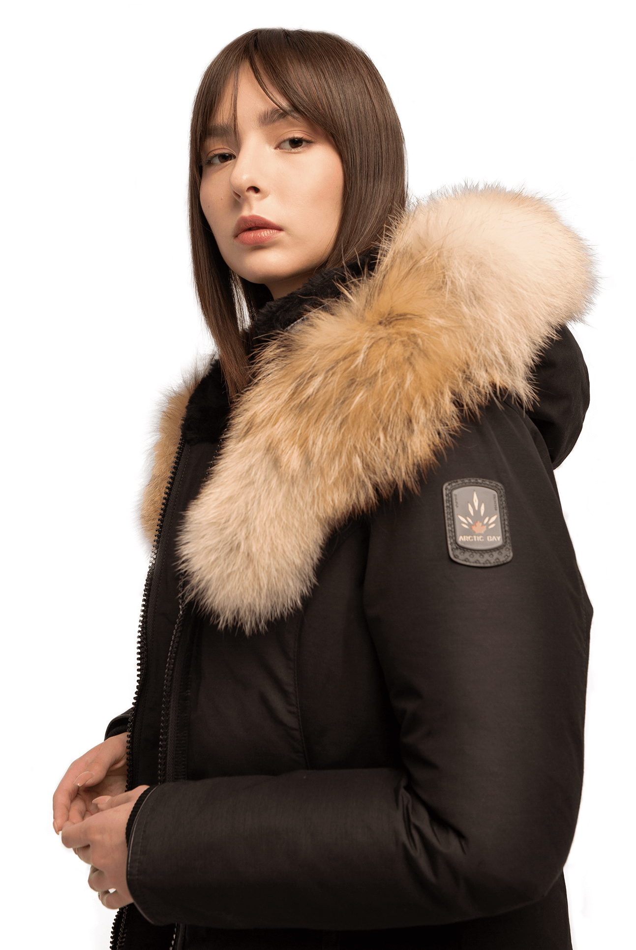 Parka jacket 2025 real fur