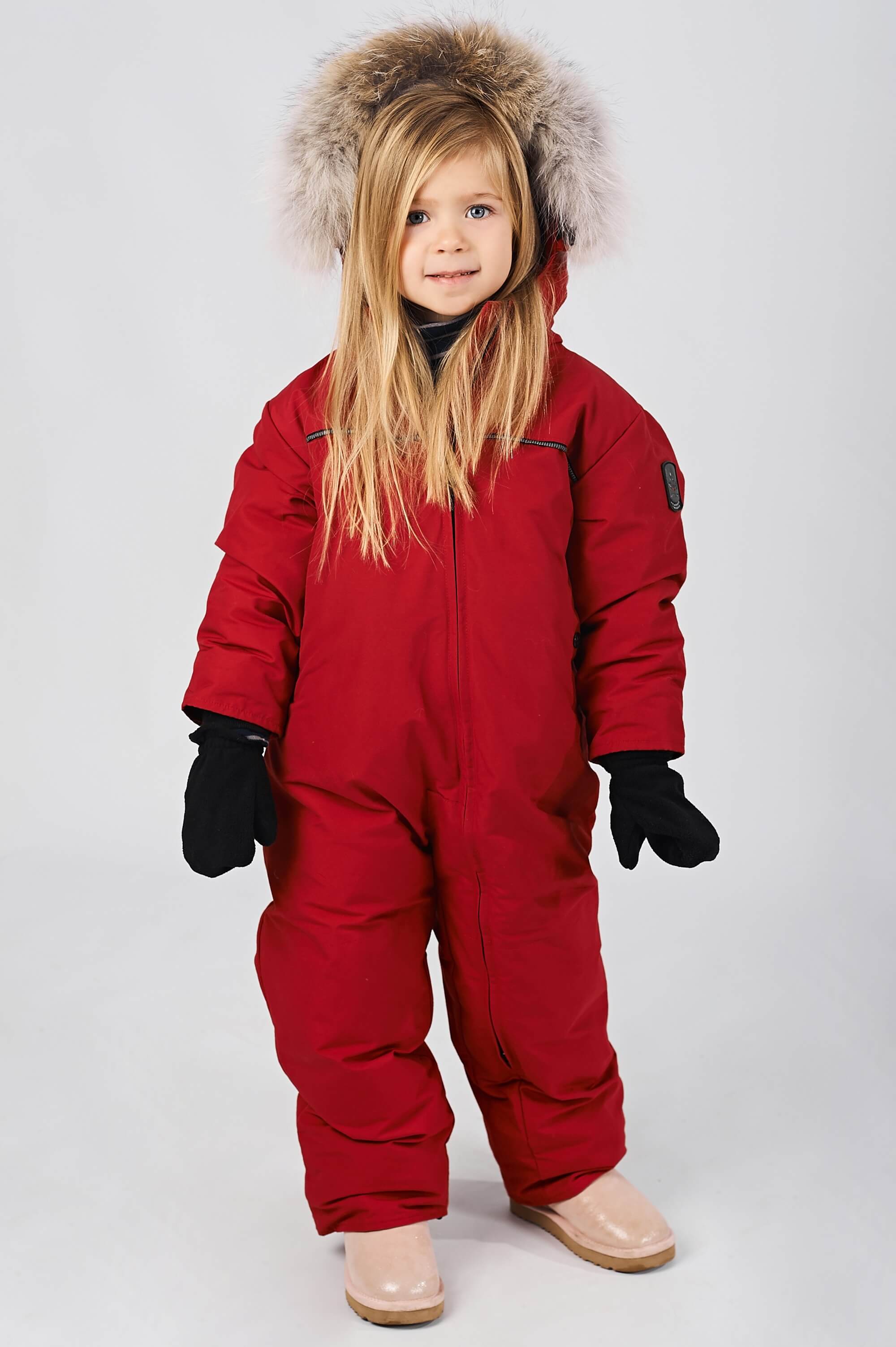 Balipig Baby Down Ski Suit, Snowsuit Set-Hooded Jacket + Snow